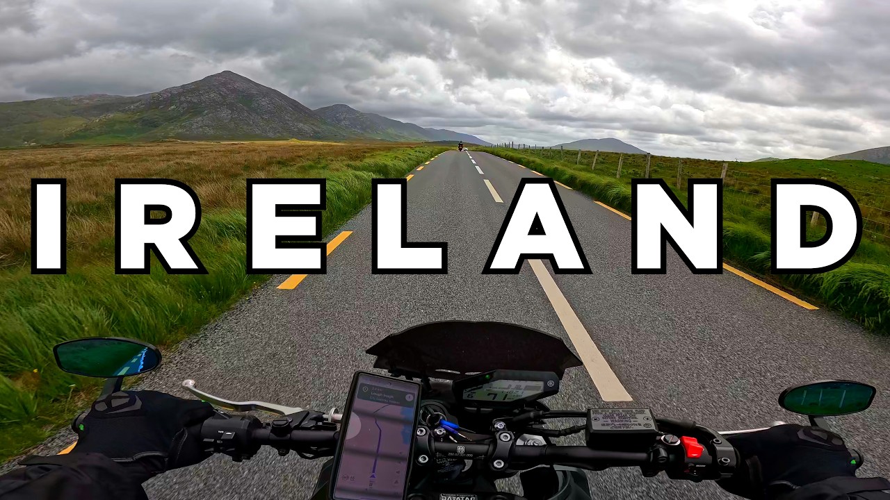 Ireland by Motorcycle in 4 minutes