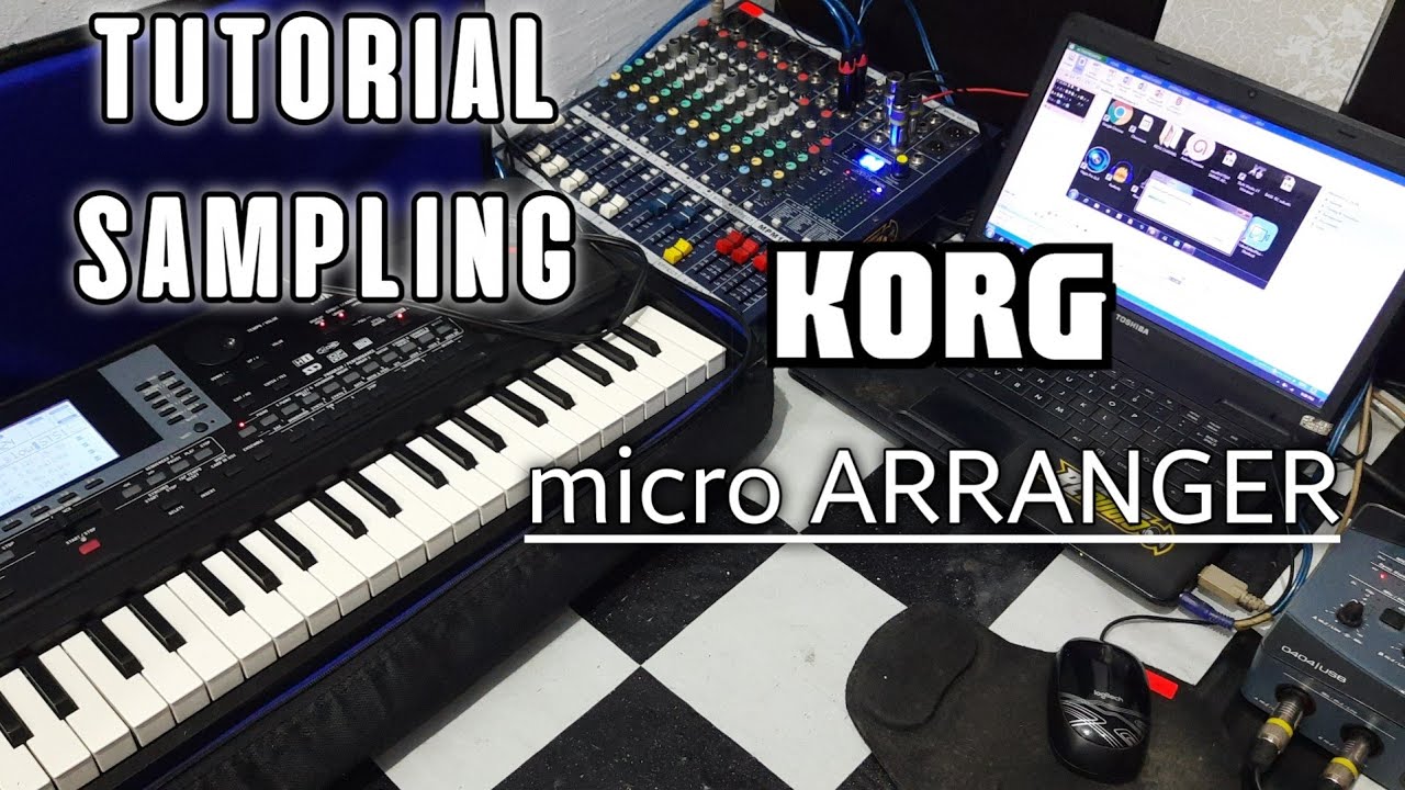 TUTORIAL SAMPLING KORG MICRO ARRANGER / pa50 | LENGKAP ‼️