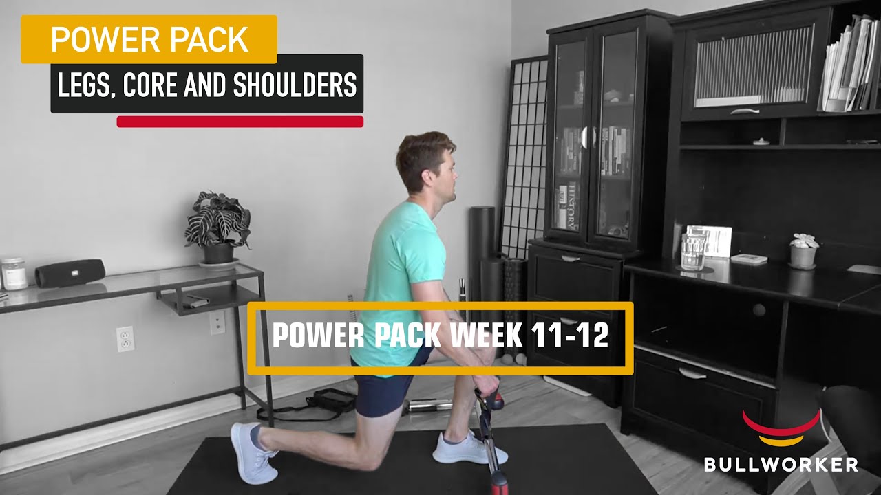 Live Bullworker Power Pack Weeks 11-12 Legs, Core & Shoulders