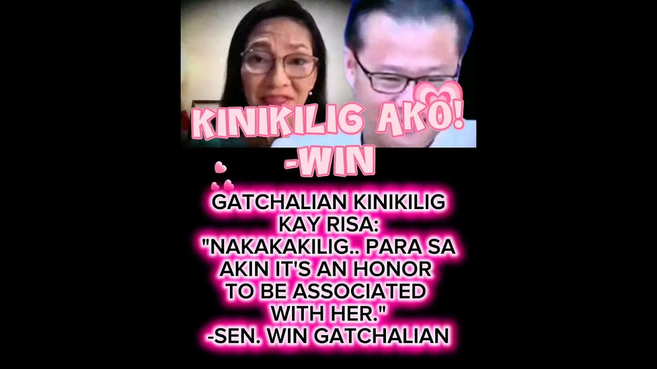 WOW!SWEET! WIN GATCHALIAN KINILIG KAY RISA HONTIVEROS YEHEY!#comedy#jokes#funny#foryou#shorts