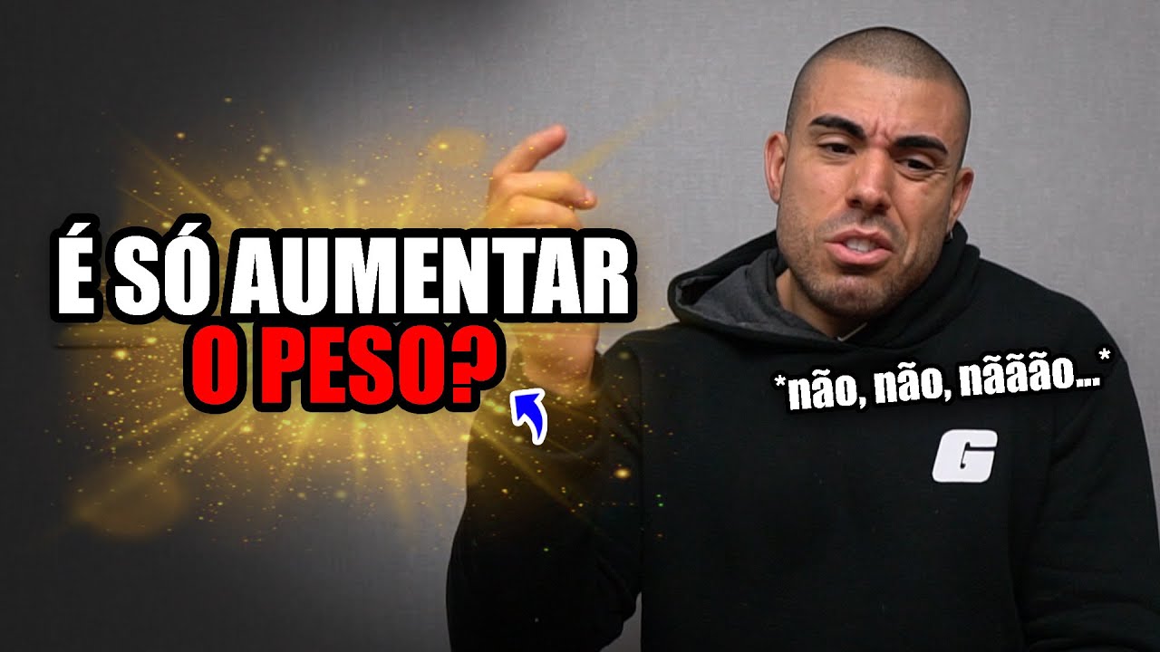 Progress&atilde;o de carga para hipertrofia *como fazer*