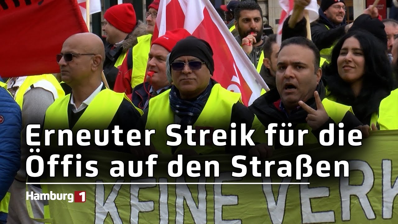 Erneuter Streik für die Öffis: Hochbahn und VHH stellen Finanzsenator zur Rede