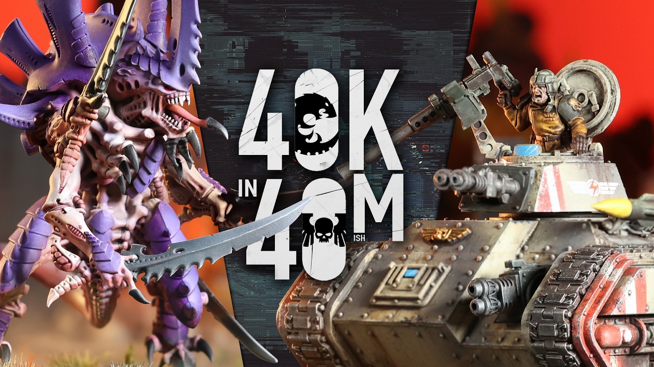 Back to the beginning of Leviathan! Astra Militarum vs Tyranids Warhammer 40k in 40m