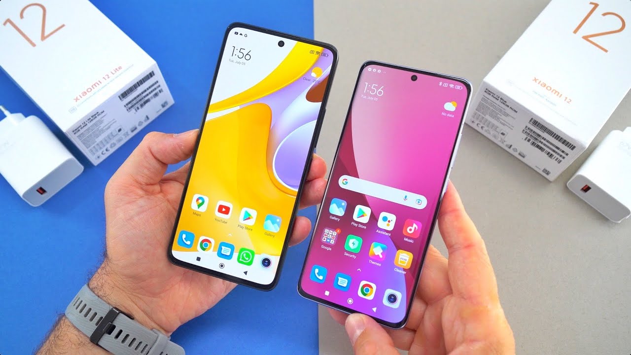 Xiaomi 12 Lite против Xiaomi 12 — в чём разница и сравнение камер