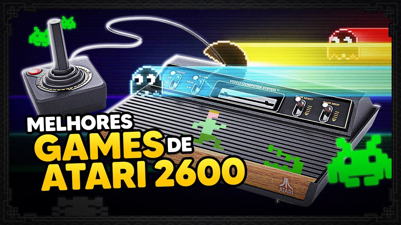 7 MELHORES GAMES DO ATARI 2600