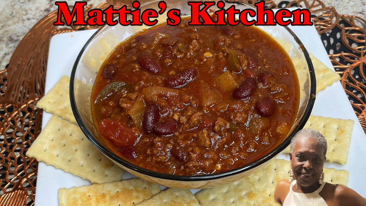 Super Bowl Party Chili Recipe | Simple and Delicious Homemade Chili | Mattie’s Kitchen