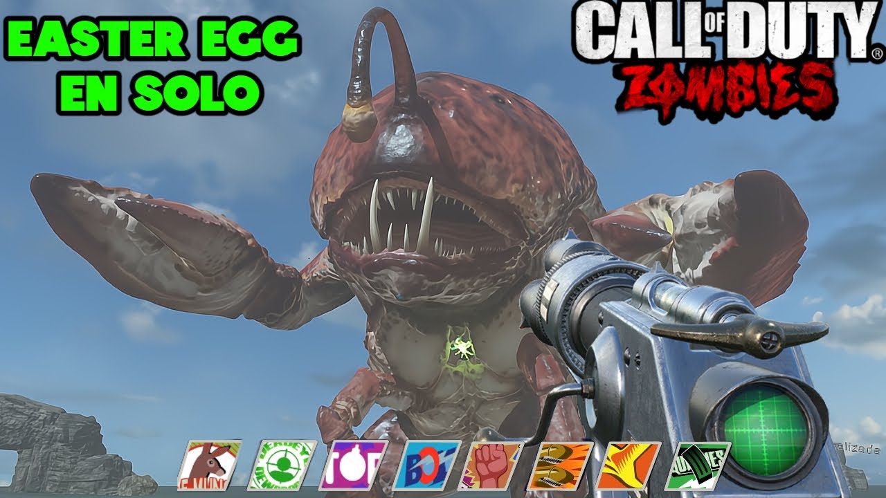 EL ATAQUE DE LA COSA RADIOACTIVA EASTER EGG EN SOLO POR PRIMERA VEZ 2024 | INFINITE WARFARE ZOMBIES