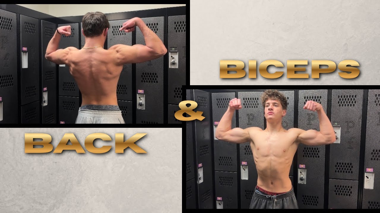 Back and biceps is goated