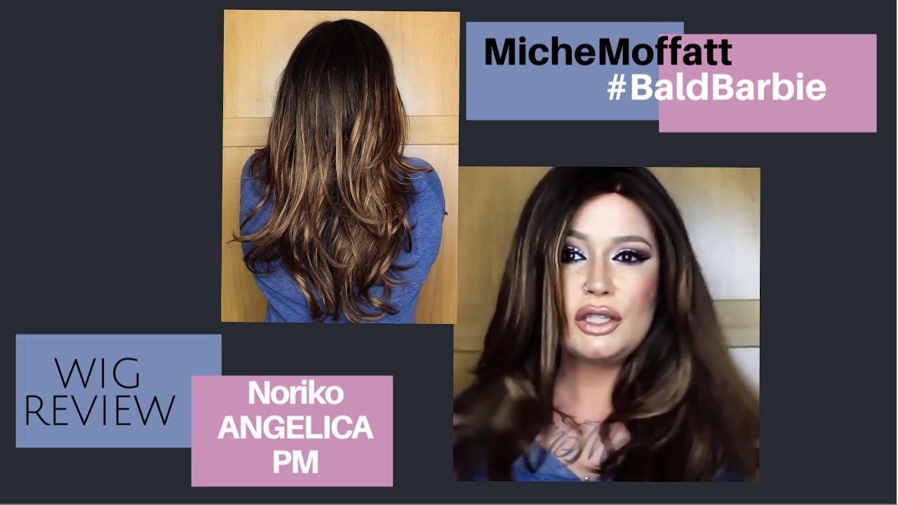 WIG REVIEW Noriko ANGELICA PM (Marble Brown LR) | ALOPECIA | Wig Wednesday