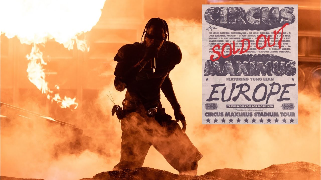 Travis Scott-CIRCUS MAXIMUS TOUR-PRAGUE the whole concert