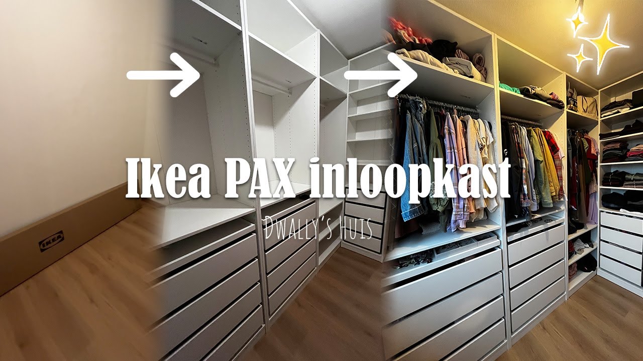 IKEA PAX kasten voor de INLOOPKAST!| Starters vlog 4