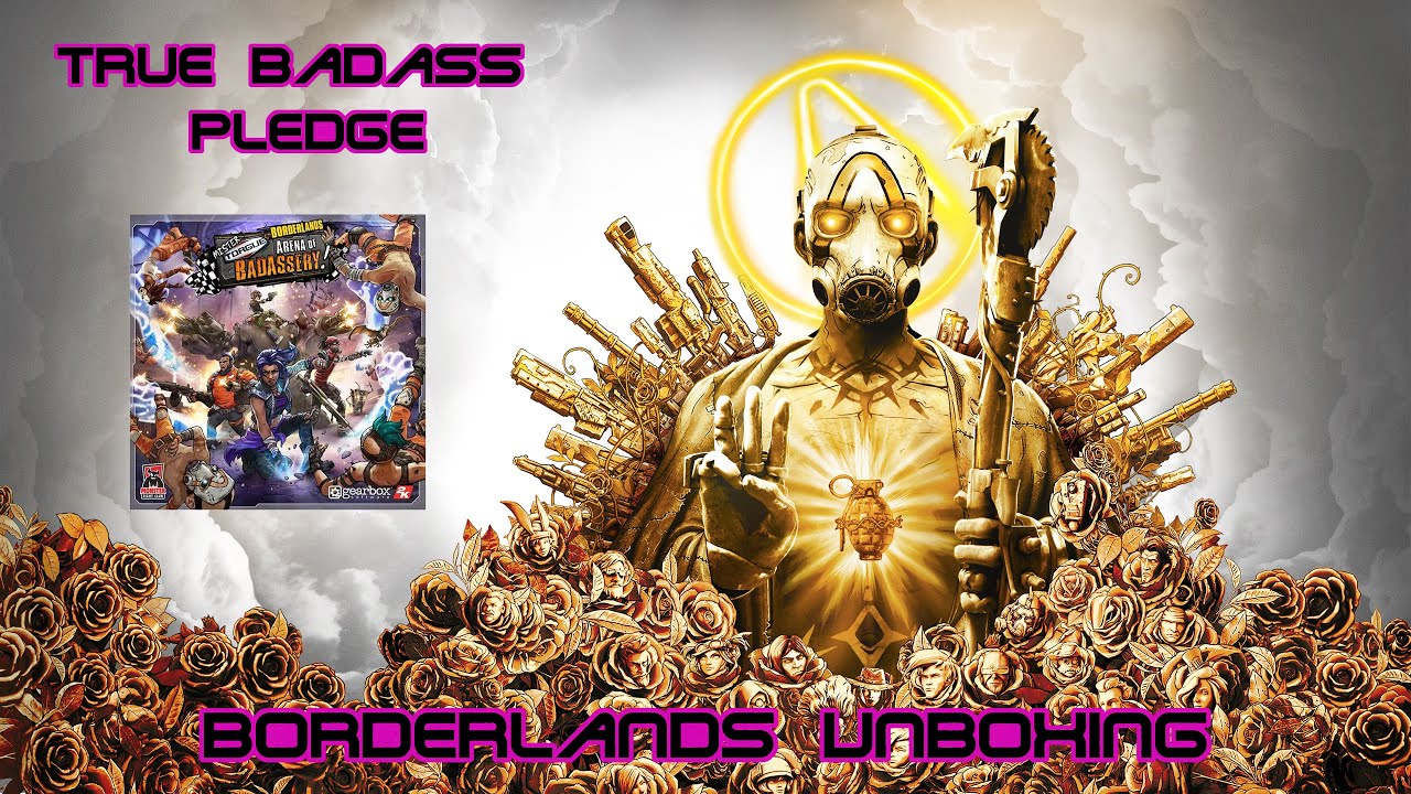 Borderlands von Gearbox und Monster Fight Club - True Badass Pledge Unboxing