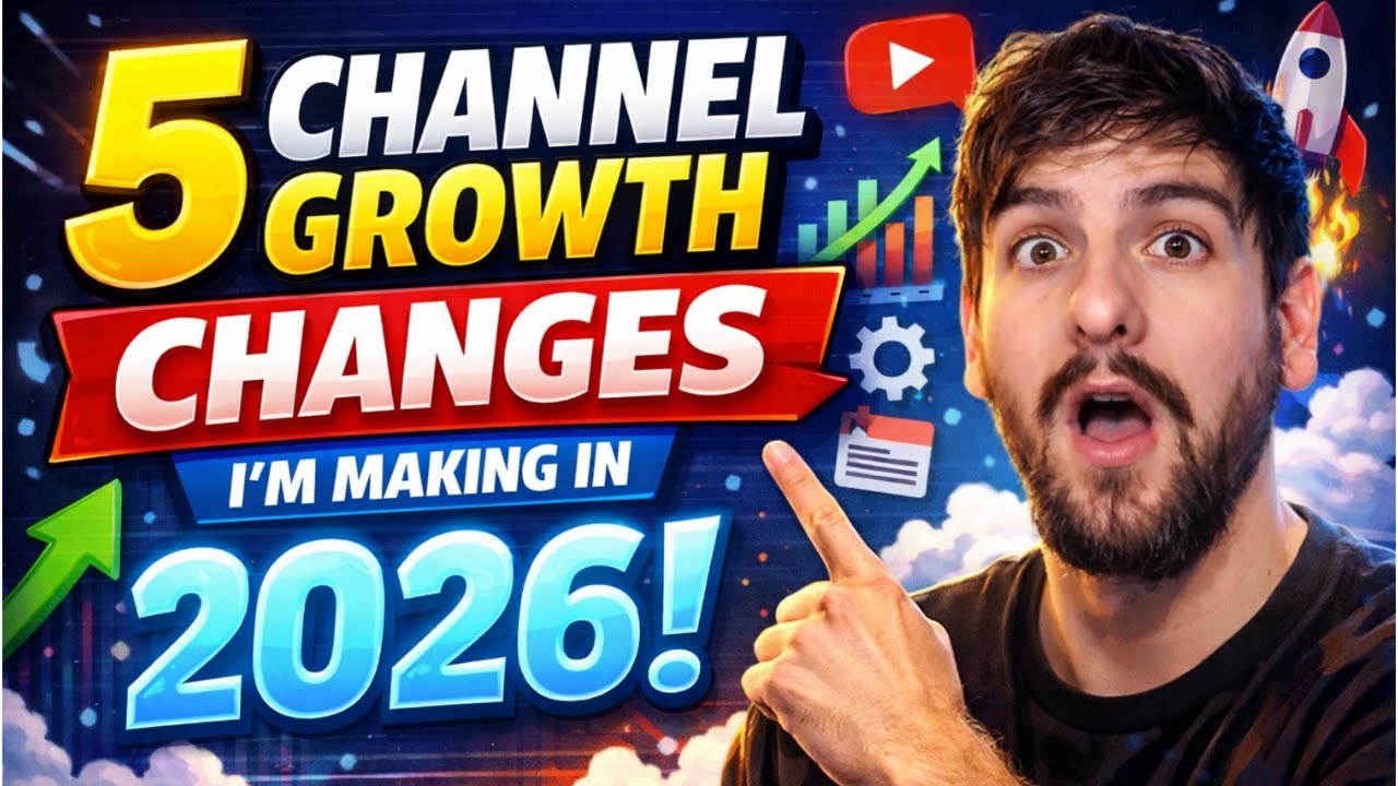 5 MAJOR Changes I&rsquo;m Making to Grow My Gaming Channel in 2026
