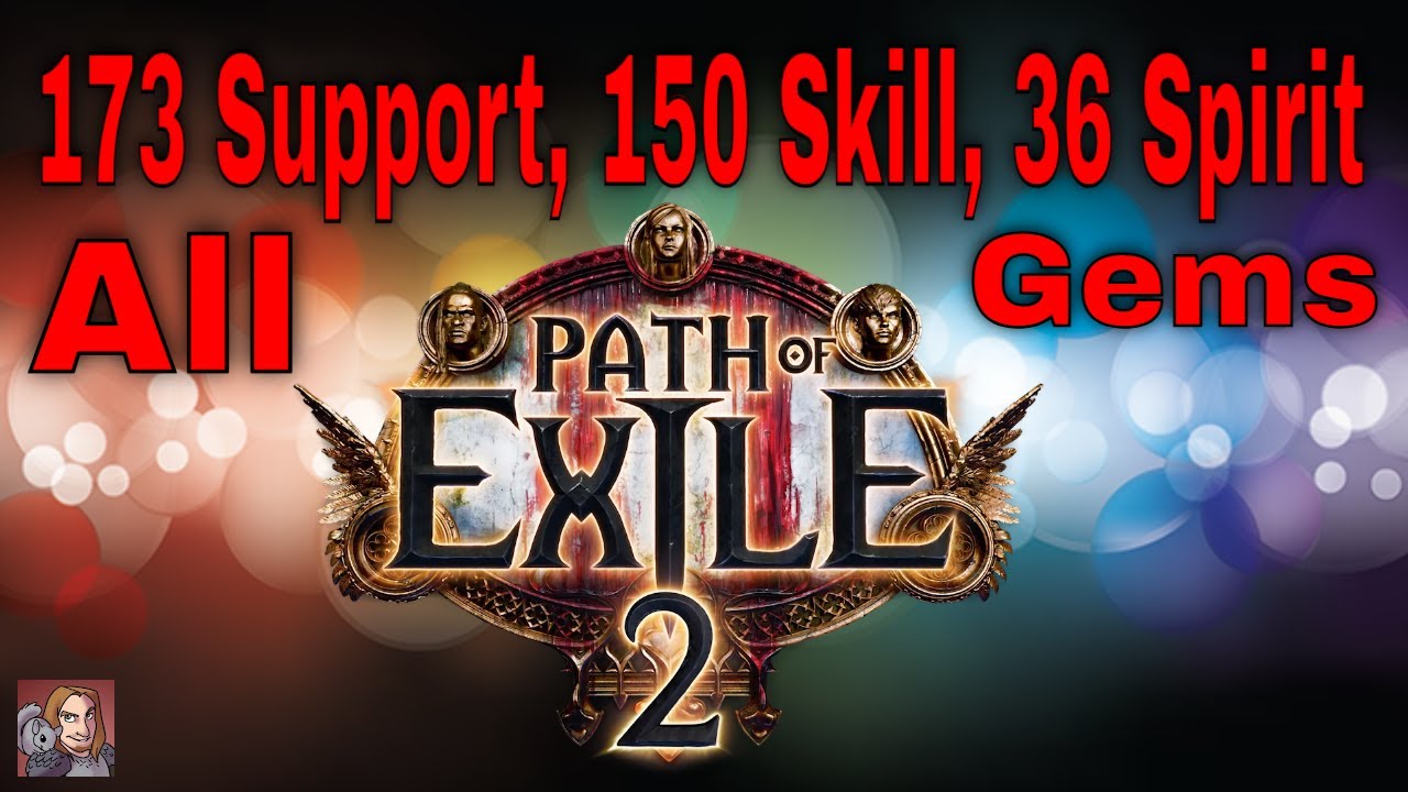 Path Of Exile 2 - All Skill & Support Gems (359 Gems!)