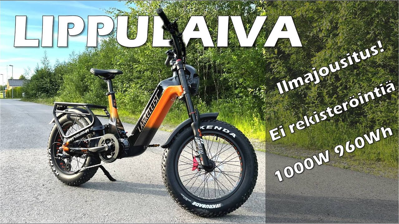 Mukavin sähköpyörä mitä löytyy? | Lankeleisi RX800 Plus