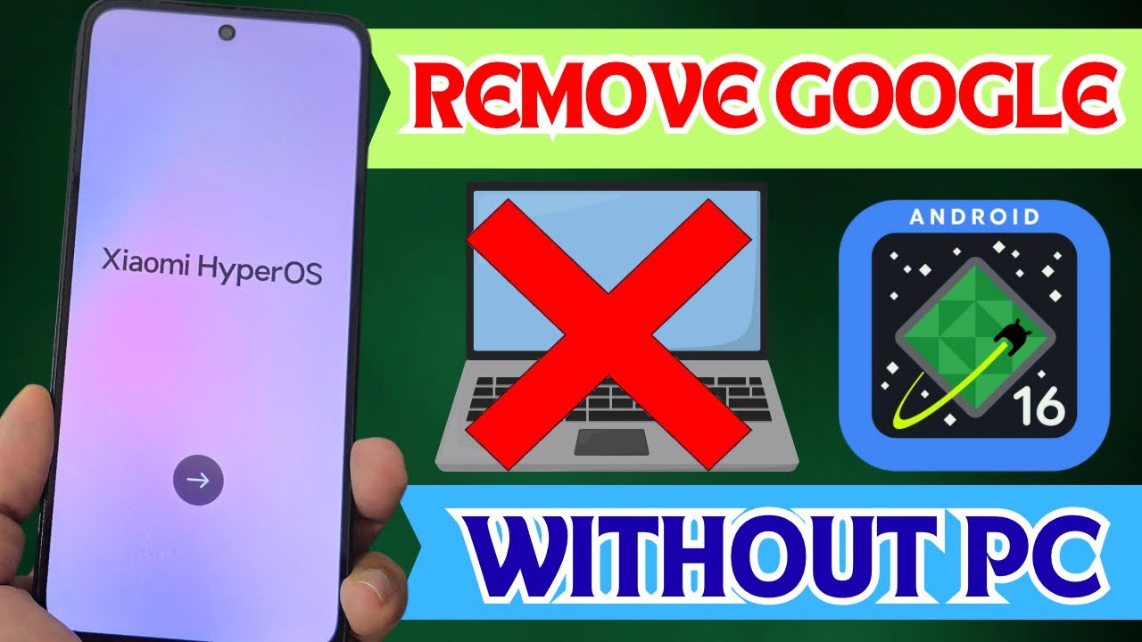 NO PC - Xiaomi hyperOS redmi 15 frp bypass without pc, Account Google Remove ANDROID 15 - 16