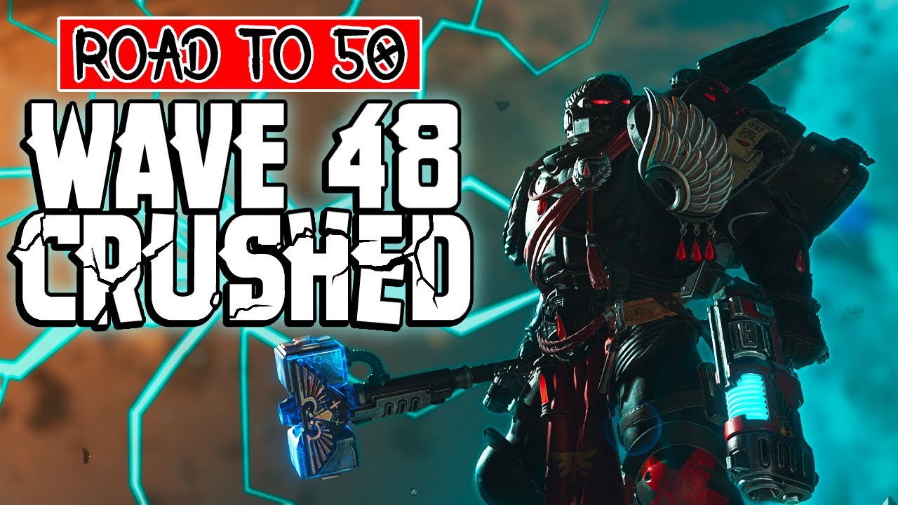New WORLD RECORD Siege Hard run hits Wave 49! - Space Marine 2
