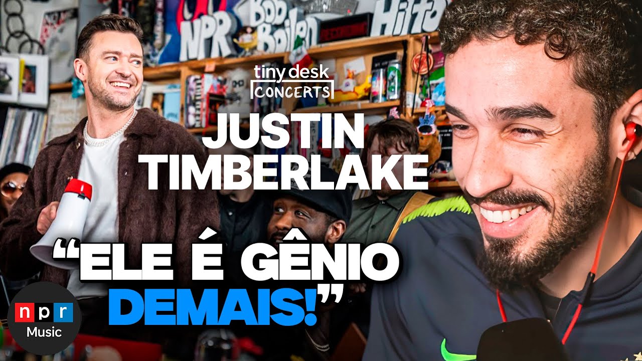 JUSTIN TIMBERLAKE: TINY DESK CONCERT | REACT NPR MUSIC