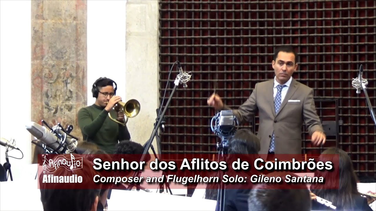 Senhor dos Aflitos de Coimbrões - Gileno Santana ♫ Marcha Fado (com legendas)