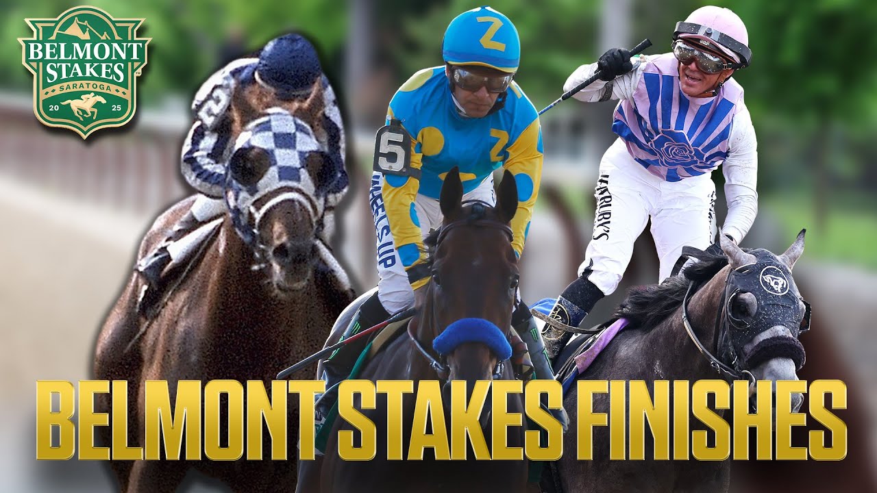 The GREATEST Belmont Stakes finishes from 1973 to 2025 🐎 | FOX Sports