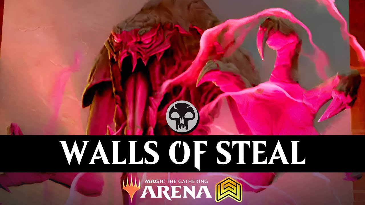 THE #1 MONO BLACK Deck is EVERYONE'S FANTASY - MTG Arena Standard Ranked - Demon Wall Control
