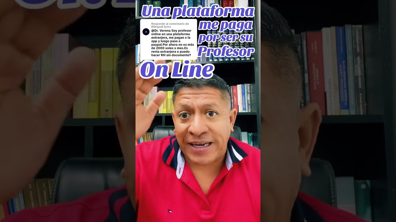 &iquest;Trabajo online en el extranjero? Te explico c&oacute;mo declarar tus ingresos en Per&uacute;. 💻 #grupoverona