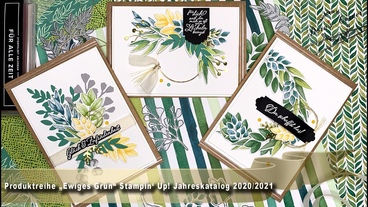 Produktreihe „Ewiges Grün“ Stampin’ Up! neuer Jahreskatalog 2020/2021