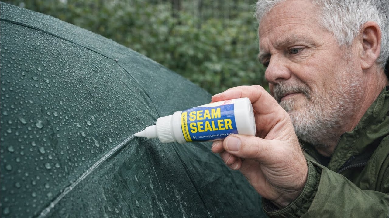How to make Tent seam sealant.