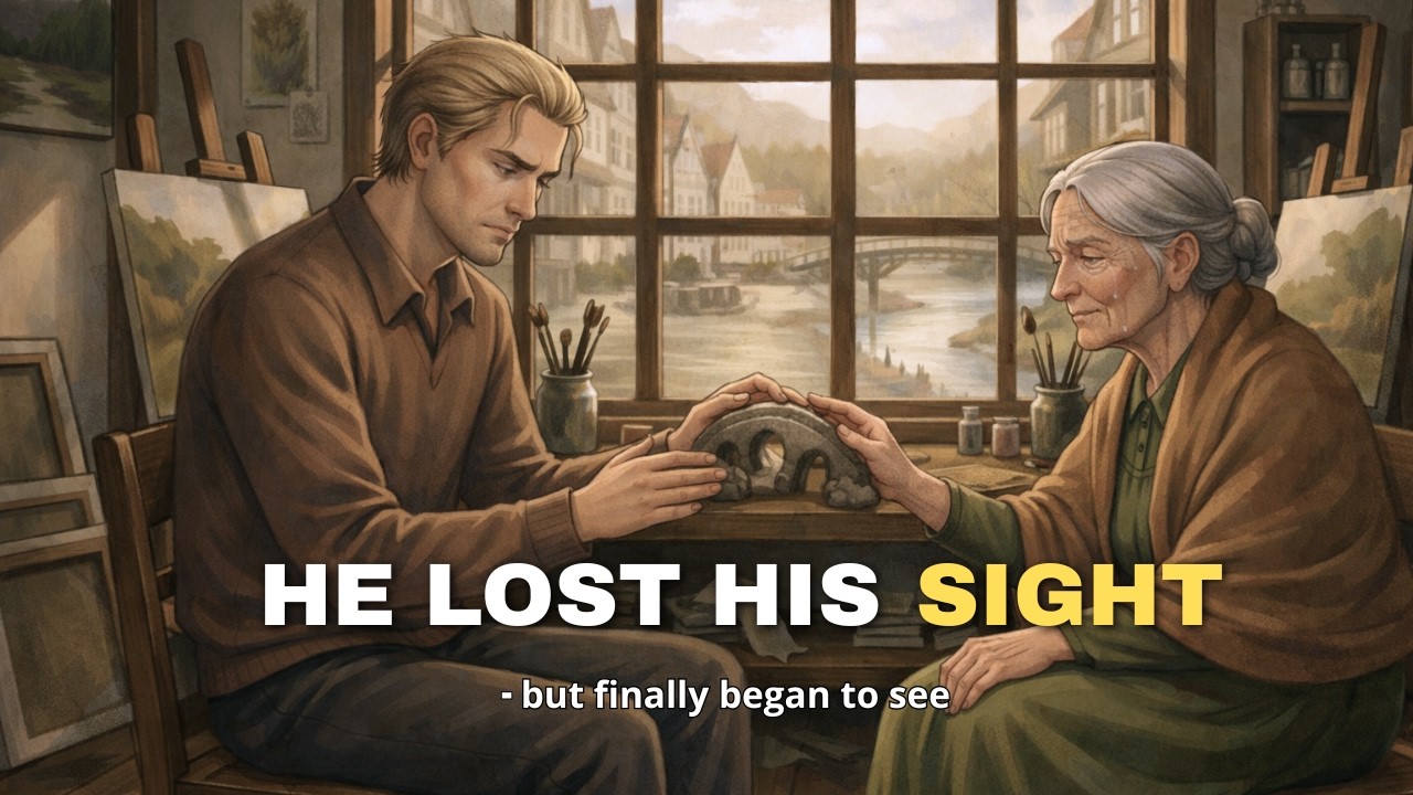 The  Blind Painter Who Learned to See | An Inspirational Story | True Vision