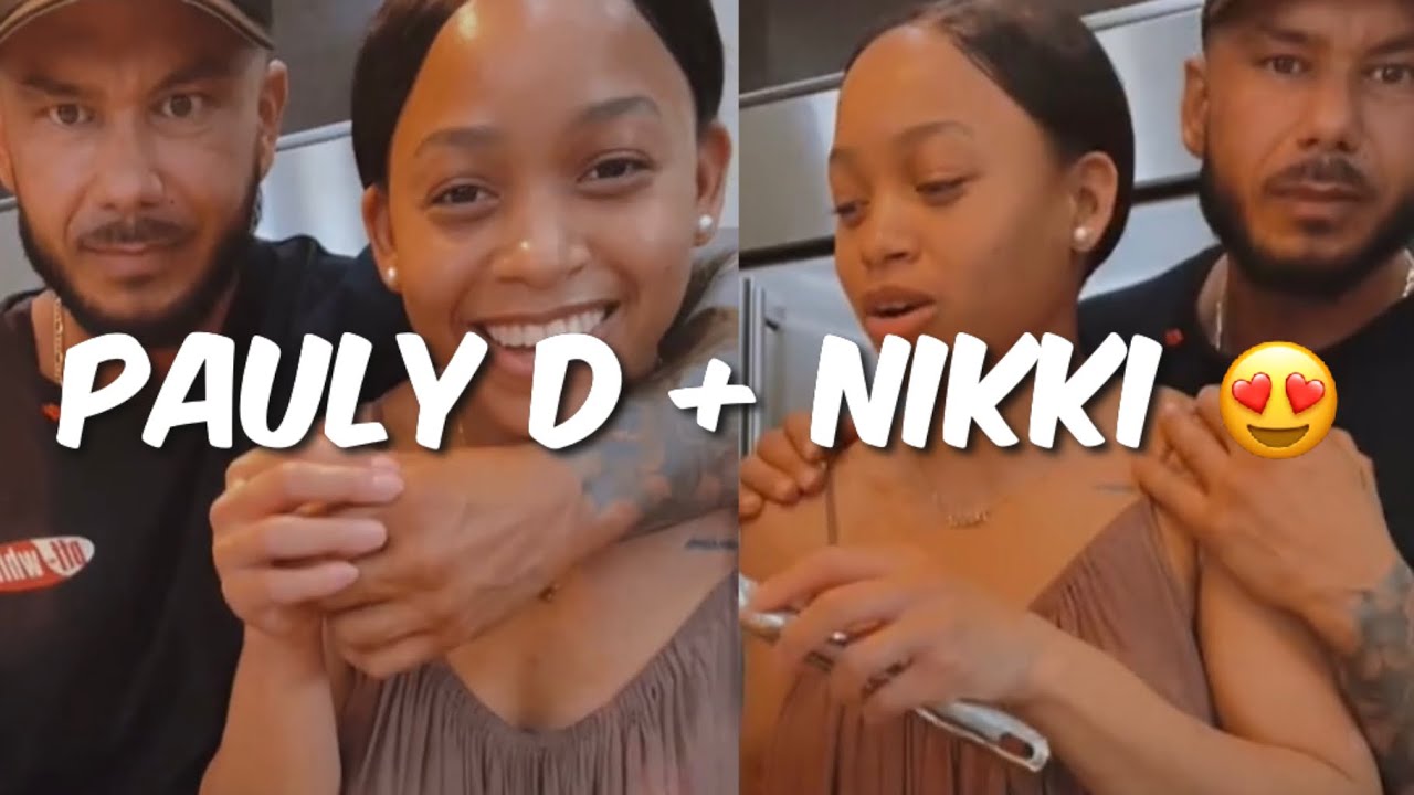 Pauly D + Nikki Hall on Instagram Live