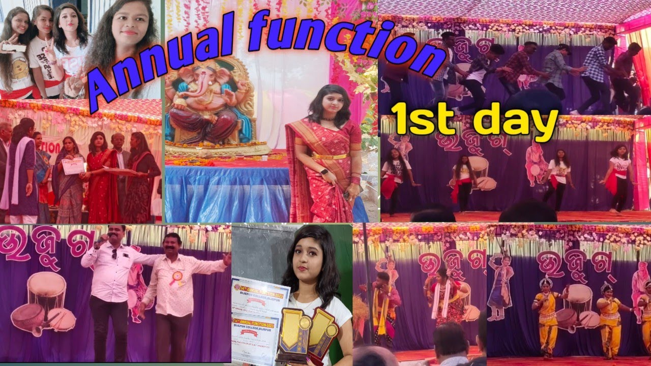 Annual function of Bijepur College 🥰❤️1st  day of function