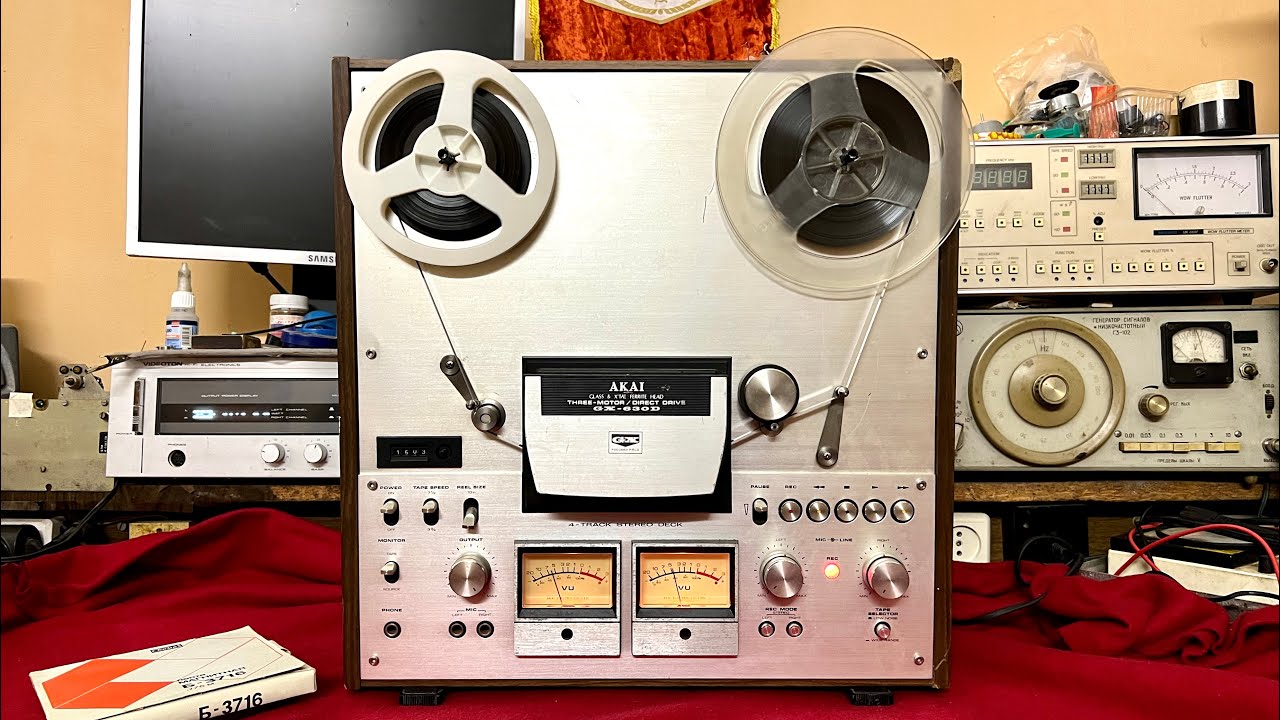 Запись на Свему на Akai GX-630D