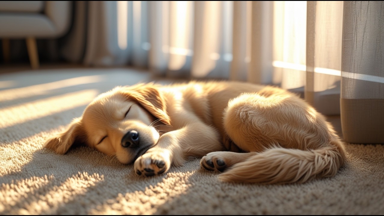Relax Pure Music with Puppy  & Pet 🐶 | Calm Music & ASMR for Sleeping, Studying, Working