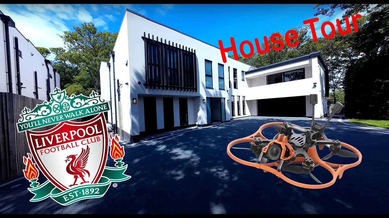 Mind-Blowing FPV Tour of a Liverpool Football Star’s Epic Mansion!