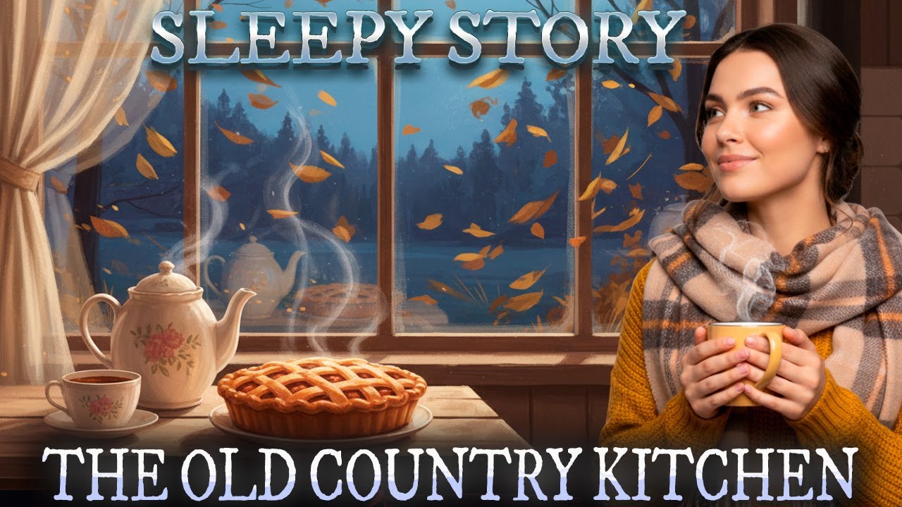 Cozy Autumn Kitchen Sleep Story  | Deep Sleep | Nothing much happens | Black Screen