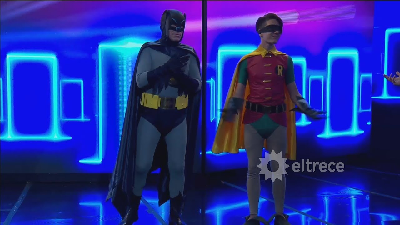 Batman y Robin cayeron en el estudio pero a El guason no le gustó nada