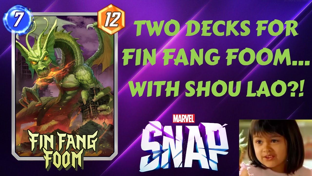 WHY NOT BOTH?! Fin Fang Foom AND Shou Lao are the ultimate tag team! - MARVEL SNAP
