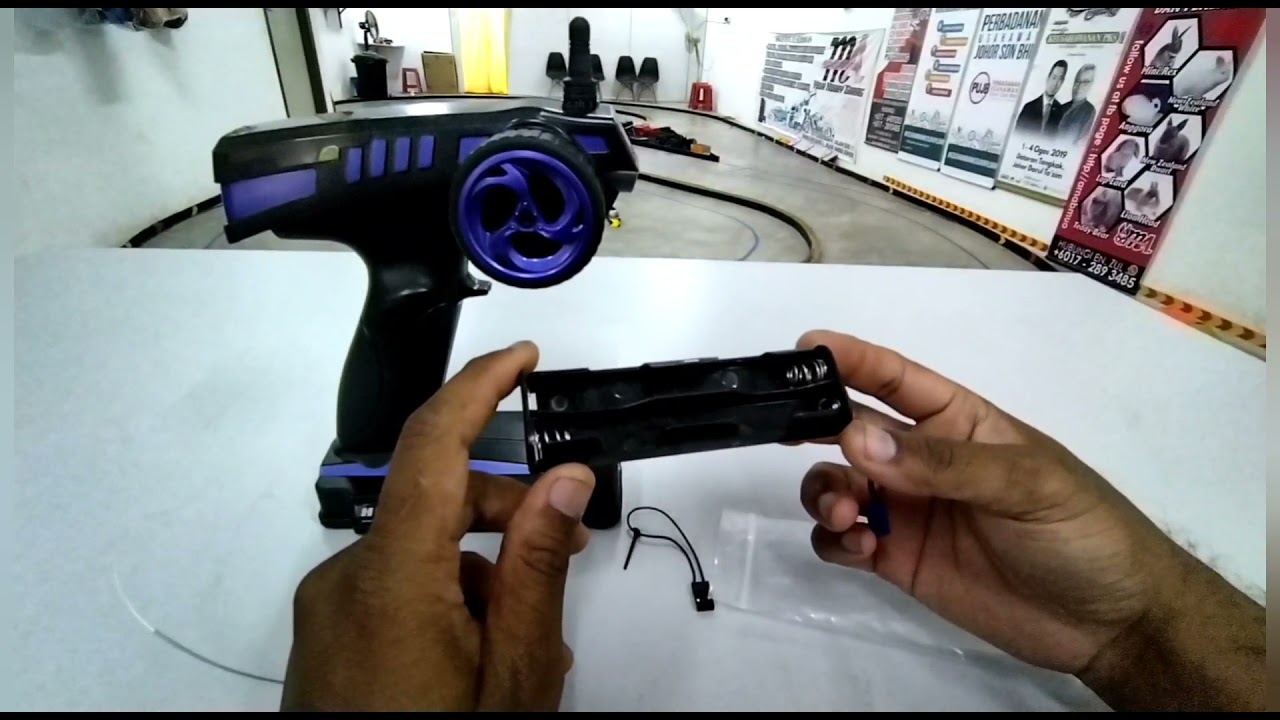 CARA BINDING REMOTE HSP STOCK ATAU FLYSKY GT2