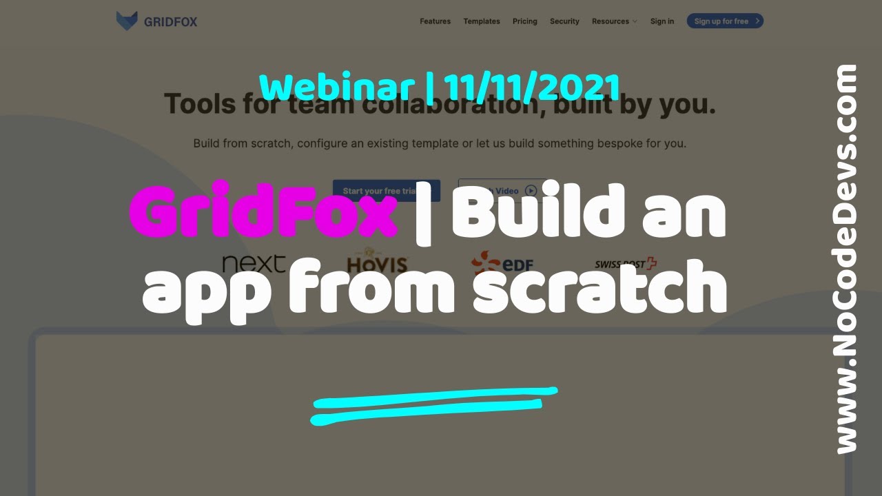 GridFox | Build an app from scratch