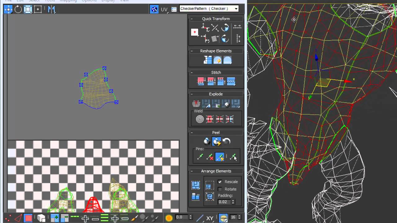 3ds max 2012 enhanced uvw unwrapping