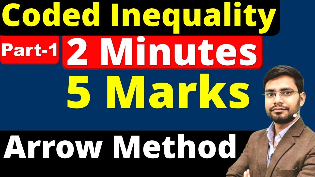 Coded inequalities Tricks for SBI Clerk/PO | IBPS | RRB | Arrow Method Better than Magic Box