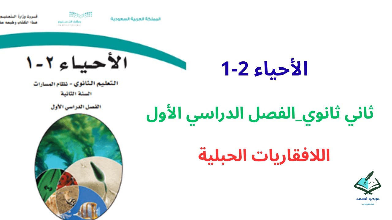 احياء ثاني ثانوي_الفصل الاول 1447_شرح اللافقاريات الحبلية