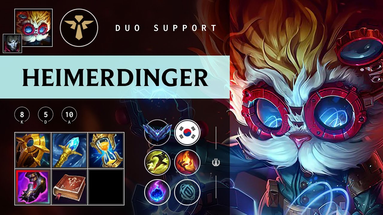 Heimerdinger Support vs Amumu - KR Diamond Patch 25.24