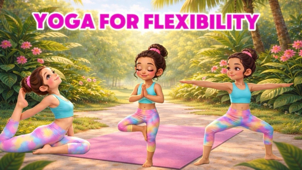 Kids Yoga Practice 🌼 | Balance and Breathe #yogapractice #kidsyoga  #mind