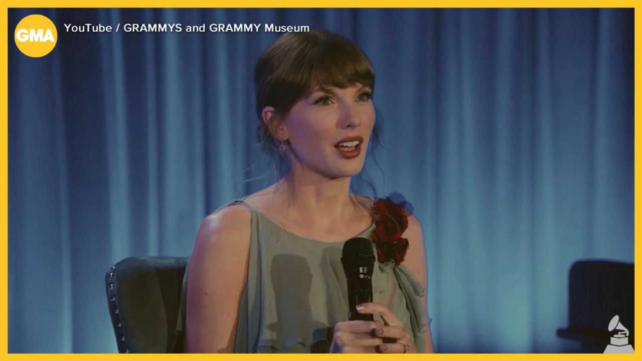 Taylor Swift opens up about songwriting with Recording Academy CEO
