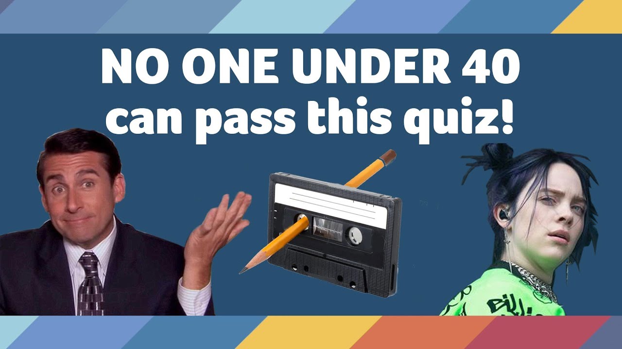 NO ONE UNDER 40 can pass this quiz! Can you identify these objects from the past?