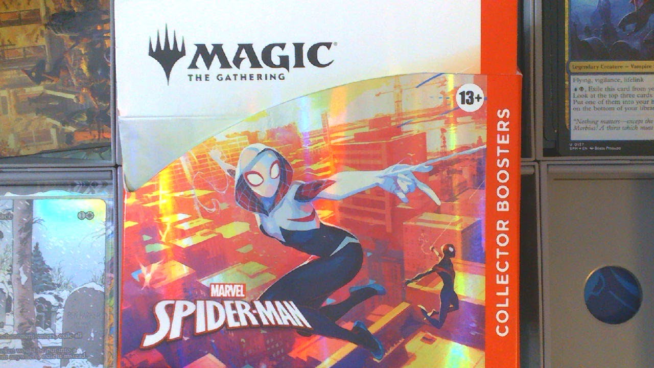 Коллекционный бустер-бокс 1 — Marvel Spider-Man [SPM] Magic the Gathering #mtg #mtgspm #spiderman
