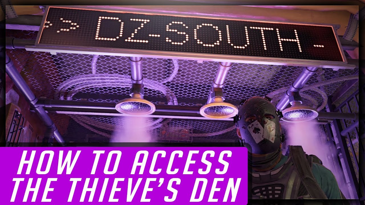 The Division 2 - How to Access The Thieve's Den - Hidden Dark Zone Safe Room Trophy