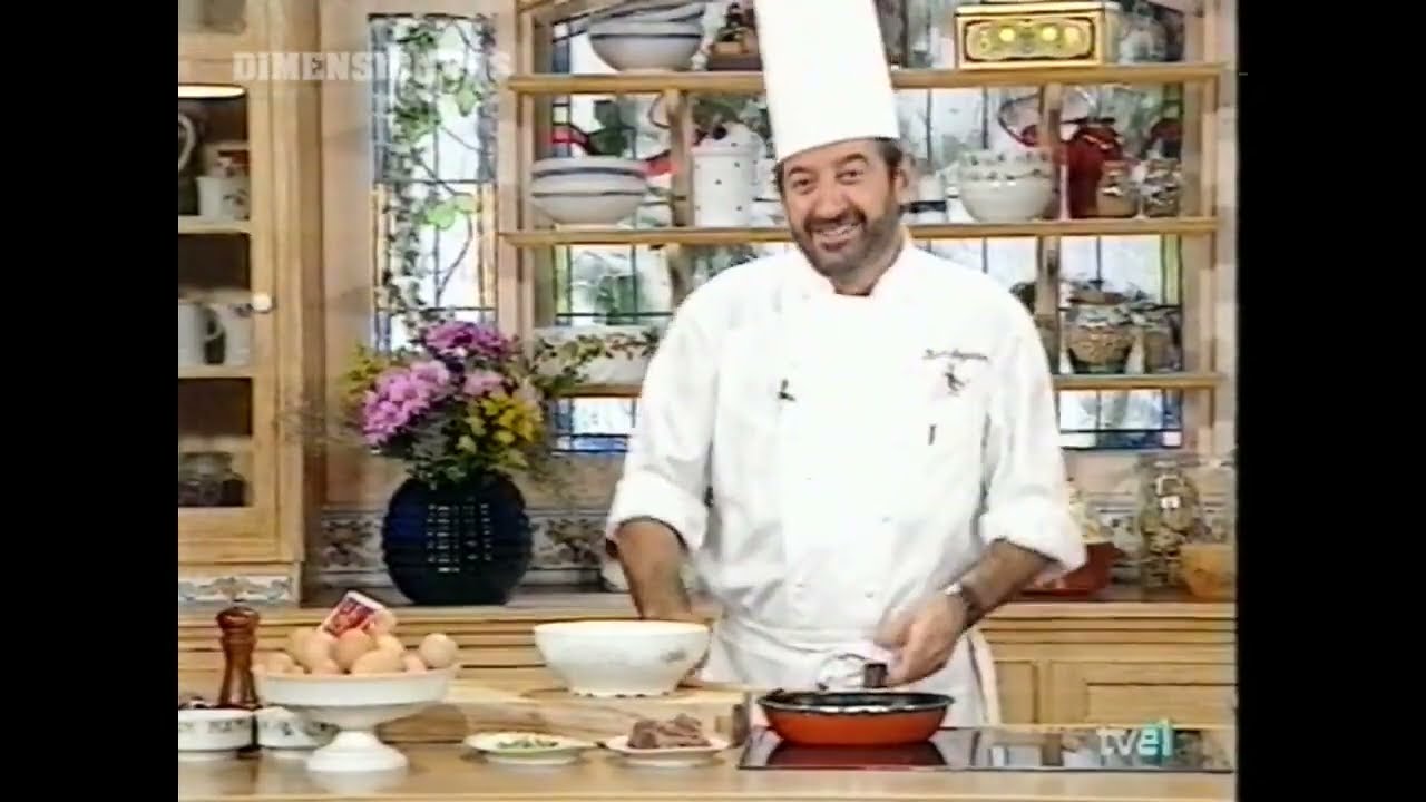 El Menú de cada día (1993) TVE1 - Karlos Arguiñano - Un programa completo (72ª entrega)