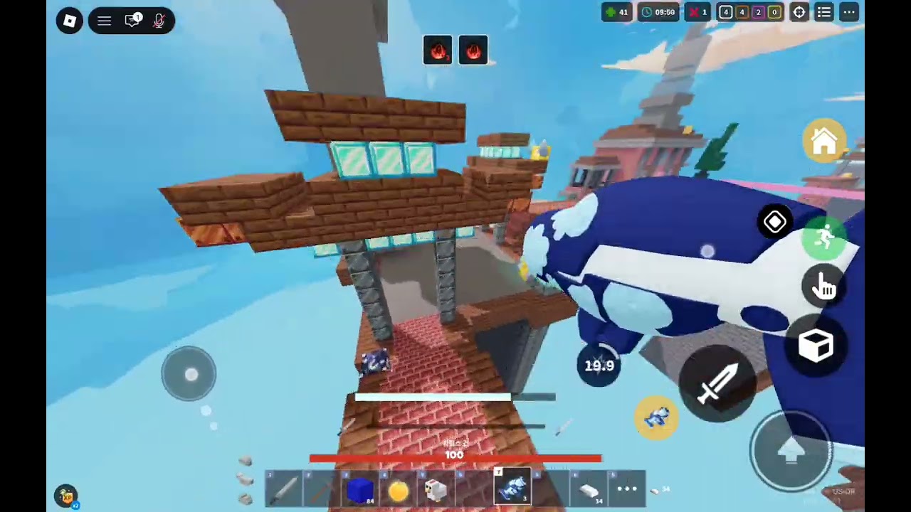 배드워즈 하기이이이(로블록스 배드워즈)